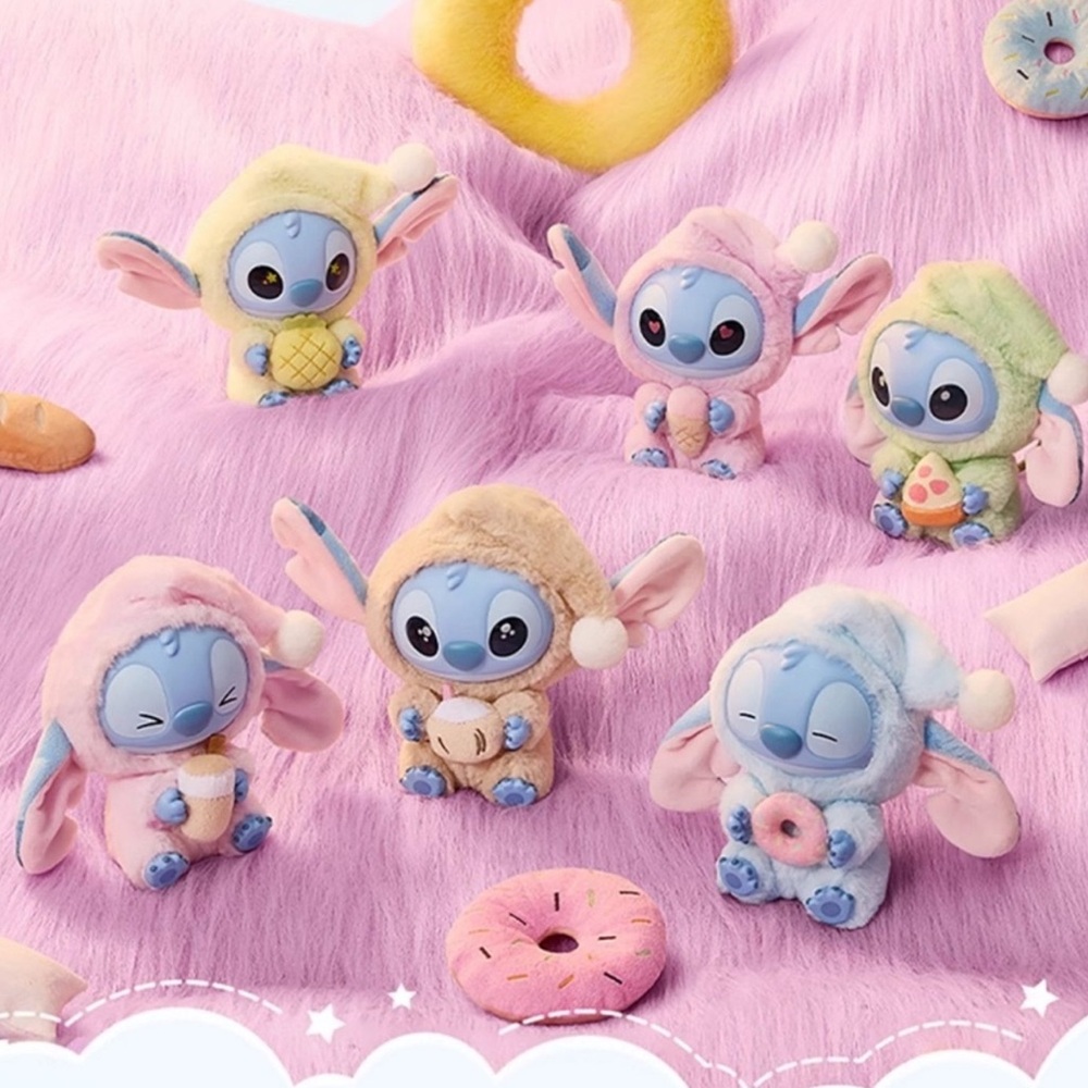 MINISO Stitch Eat Something Before Sleep Series Blind Box New Unopened